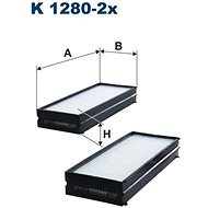 FILTRON Filter, indoor air K 1280-2x - Cabin Air Filter