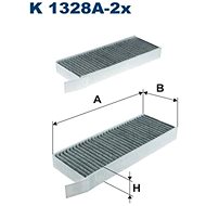 FILTRON Filter, indoor air K 1328A-2x - Cabin Air Filter