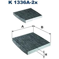 FILTRON Filter, indoor air K 1336A-2x - Cabin Air Filter