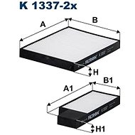 FILTRON Filter, indoor air K 1337-2x - Cabin Air Filter