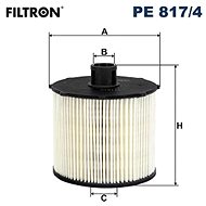 FILTRON Fuel filter PE 817/4 - Fuel Filter