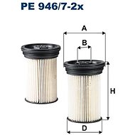 FILTRON Fuel filter PE 946/7-2x - Fuel Filter