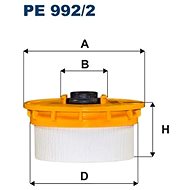 FILTRON Fuel filter PE 992/2 - Fuel Filter