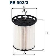 FILTRON Fuel filter PE 993/3 - Fuel Filter