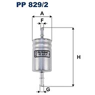 FILTRON Fuel filter PP 829/2 - Fuel Filter