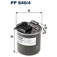 FILTRON Fuel filter PP 840/4 - Fuel Filter