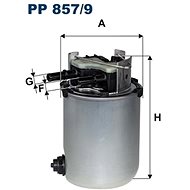 FILTRON Fuel filter PP 857/9 - Fuel Filter