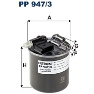 FILTRON Fuel filter PP 947/3 - Fuel Filter