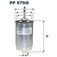 FILTRON Fuel filter PP 979/8 - Fuel Filter