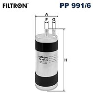 FILTRON fuel filter PP 991/6 - Fuel Filter