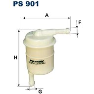 FILTRON Fuel filter PS 901 - Fuel Filter