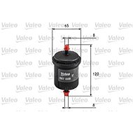 VALEO Fuel filter 587009 - Fuel Filter