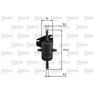 VALEO Fuel filter 587018 - Fuel Filter