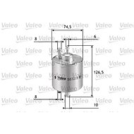 VALEO Fuel filter 587019 - Fuel Filter