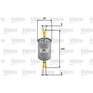 VALEO Fuel filter 587028 - Fuel Filter
