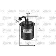 VALEO Fuel filter 587039 - Fuel Filter