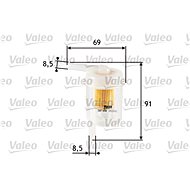 VALEO Fuel filter 587048 - Fuel Filter
