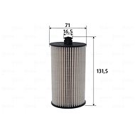 VALEO Fuel filter 587071 - Fuel Filter