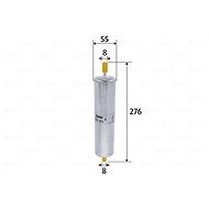 VALEO Fuel filter 587073 - Fuel Filter