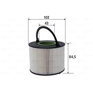 VALEO Fuel filter 587075 - Fuel Filter
