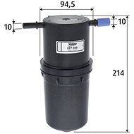 VALEO Fuel filter 587089 - Fuel Filter