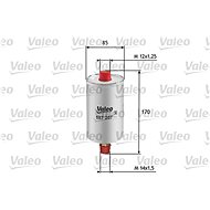 VALEO Fuel filter 587207 - Fuel Filter