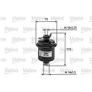 VALEO Fuel filter 587208 - Fuel Filter