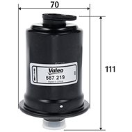 VALEO Fuel filter 587219 - Fuel Filter