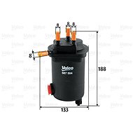 VALEO Fuel filter 587504 - Fuel Filter