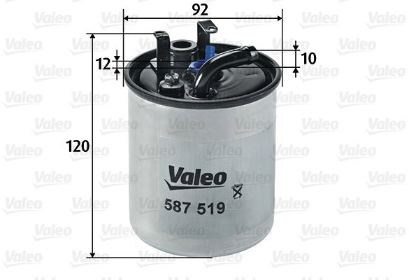 VALEO Fuel filter 587519 - Fuel Filter