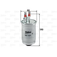 VALEO Fuel filter 587521 - Fuel Filter