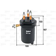 VALEO Fuel filter 587538 - Fuel Filter
