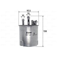 VALEO Fuel filter 587567 - Fuel Filter