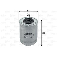 VALEO Fuel filter 587721 - Fuel Filter