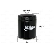 VALEO Fuel filter 587756 - Fuel Filter
