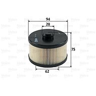 VALEO Fuel filter 587929 - Fuel Filter