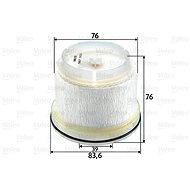 VALEO Fuel filter 587933 - Fuel Filter