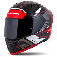 CASSIDA Aero Drome 2025, black pearl/red/white/gray, size 4.5 mm, w/w S - Motorbike Helmet