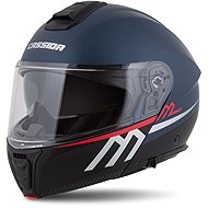 CASSIDA Modulo 2.1 Compass 2025, blue mat. /black/silver/red, for Pinlock, size 2XL - Motorbike Helmet