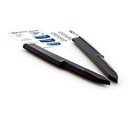 Maxton Design Side diffusers under rear bumper for Audi A6 S-Line/S6 C8, black ABS gloss plastic -  Spoiler