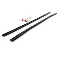 Maxton Design Diffusers under side sills for Audi A6 S-Line C8, S6 C8, black glossy ABS plastic -  Spoiler