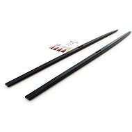 Maxton Design Diffusers under side sills for Audi A7 C8 S-Line/S7, black ABS gloss plastic -  Spoiler