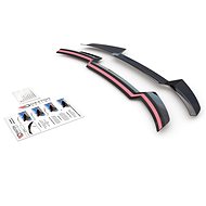 Maxton Design spoiler extension ver.2 for Audi RS6 C7, black glossy ABS plastic -  Spoiler