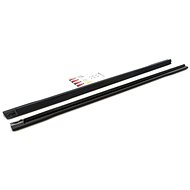 Maxton Design diffusers under side sills for Audi Q7 S-Line/SQ7 Mk2 Facelift, black ABS gloss plasti -  Spoiler