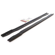 Maxton Design diffusers under side sills for BMW X7 G07, black glossy ABS plastic -  Spoiler