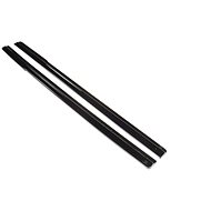 Maxton Design diffusers under side sills for Ford Fiesta ST Mk6, black glossy ABS plastic -  Spoiler
