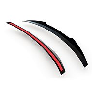 Maxton Design spoiler extension for Kia Stinger GT, black glossy ABS plastic -  Spoiler