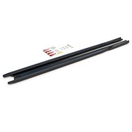 Maxton Design diffusers under side sills for Škoda Fabia Mk3, black glossy ABS plastic -  Spoiler