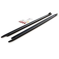 Maxton Design diffusers under side sills ver.1 for Skoda Octavia Mk4, black glossy ABS plastic -  Spoiler