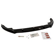 Maxton Design spoiler under front bumper ver.1 for Skoda Rapid, black glossy ABS plastic -  Spoiler